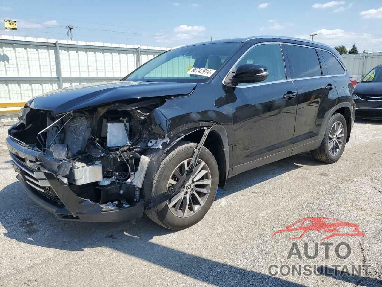 TOYOTA HIGHLANDER 2019 - 5TDJZRFH8KS605959