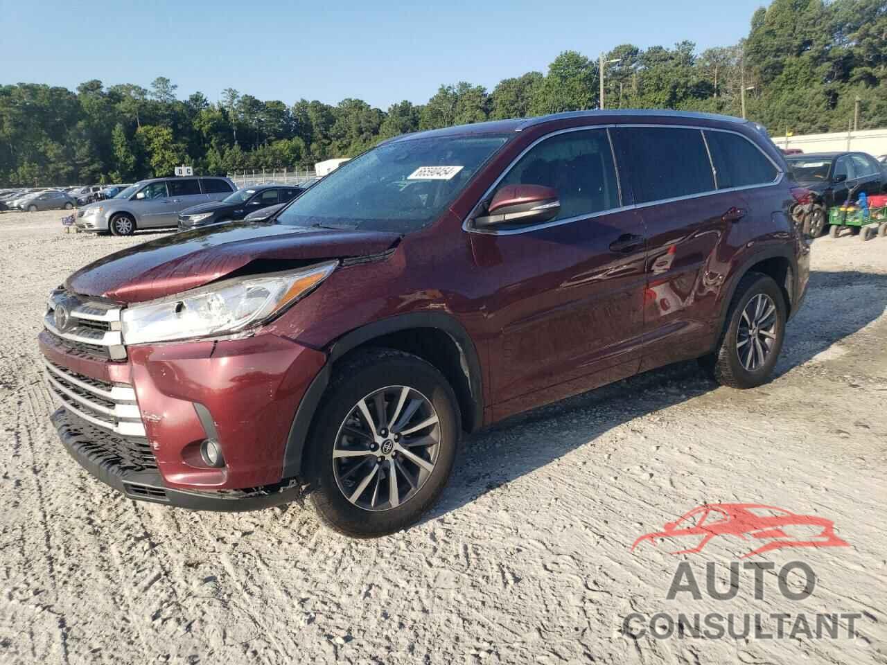 TOYOTA HIGHLANDER 2017 - 5TDKZRFH1HS197043