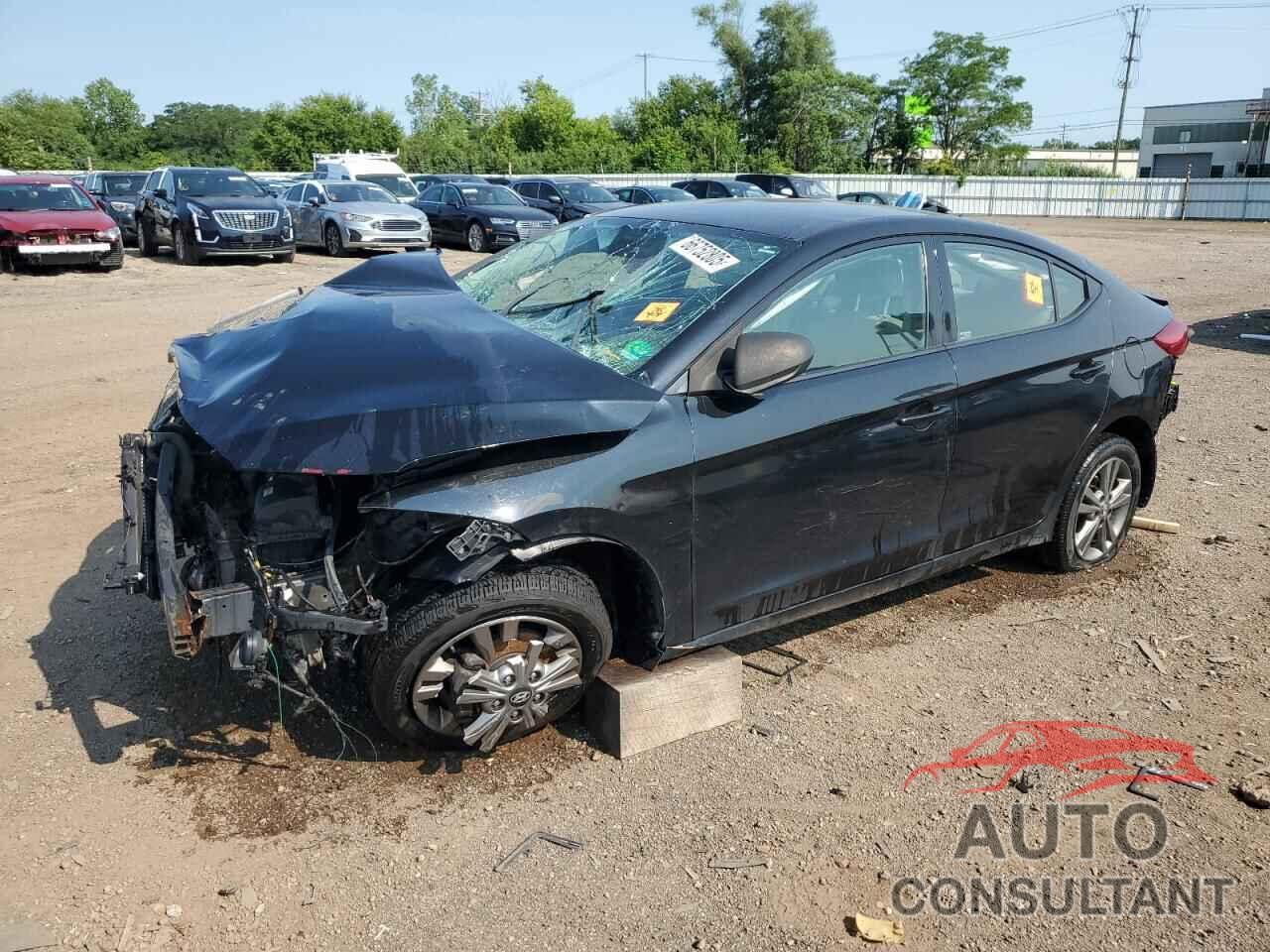 HYUNDAI ELANTRA 2018 - KMHD84LF2JU620873