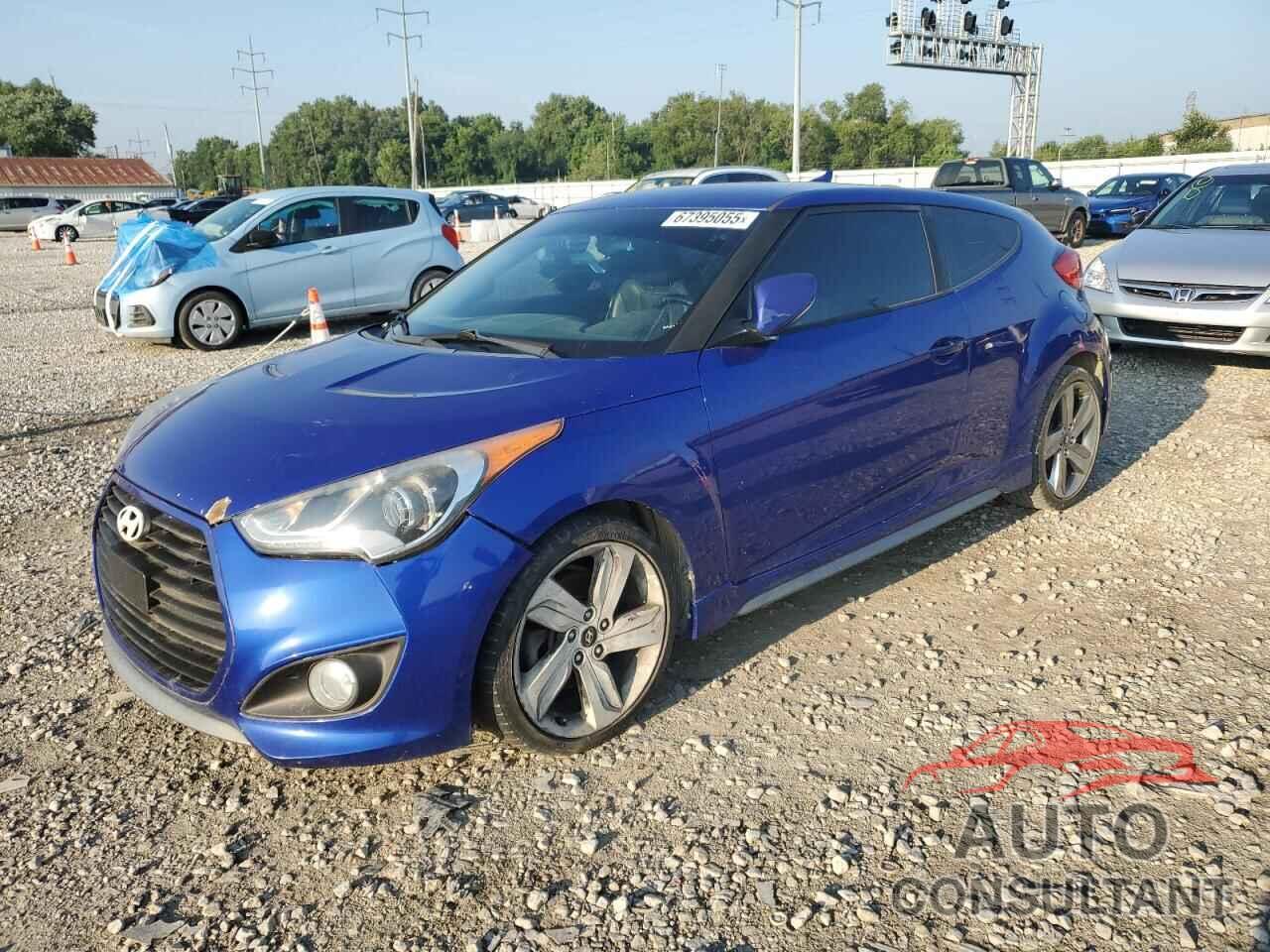 HYUNDAI VELOSTER 2013 - KMHTC6AE5DU178160