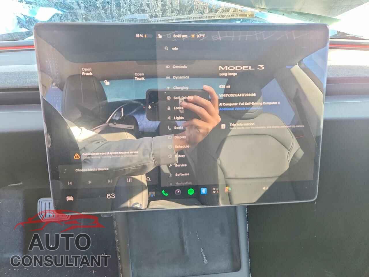 TESLA MODEL 3 2026 - 5YJ3E1EA4TF214498