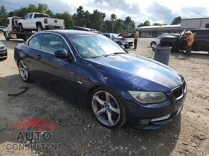 BMW 3 SERIES 2011 - WBADX7C57BE261237