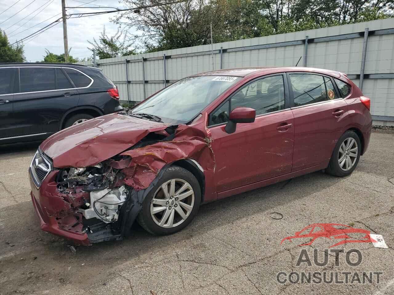 SUBARU IMPREZA 2016 - JF1GPAB60G8285592