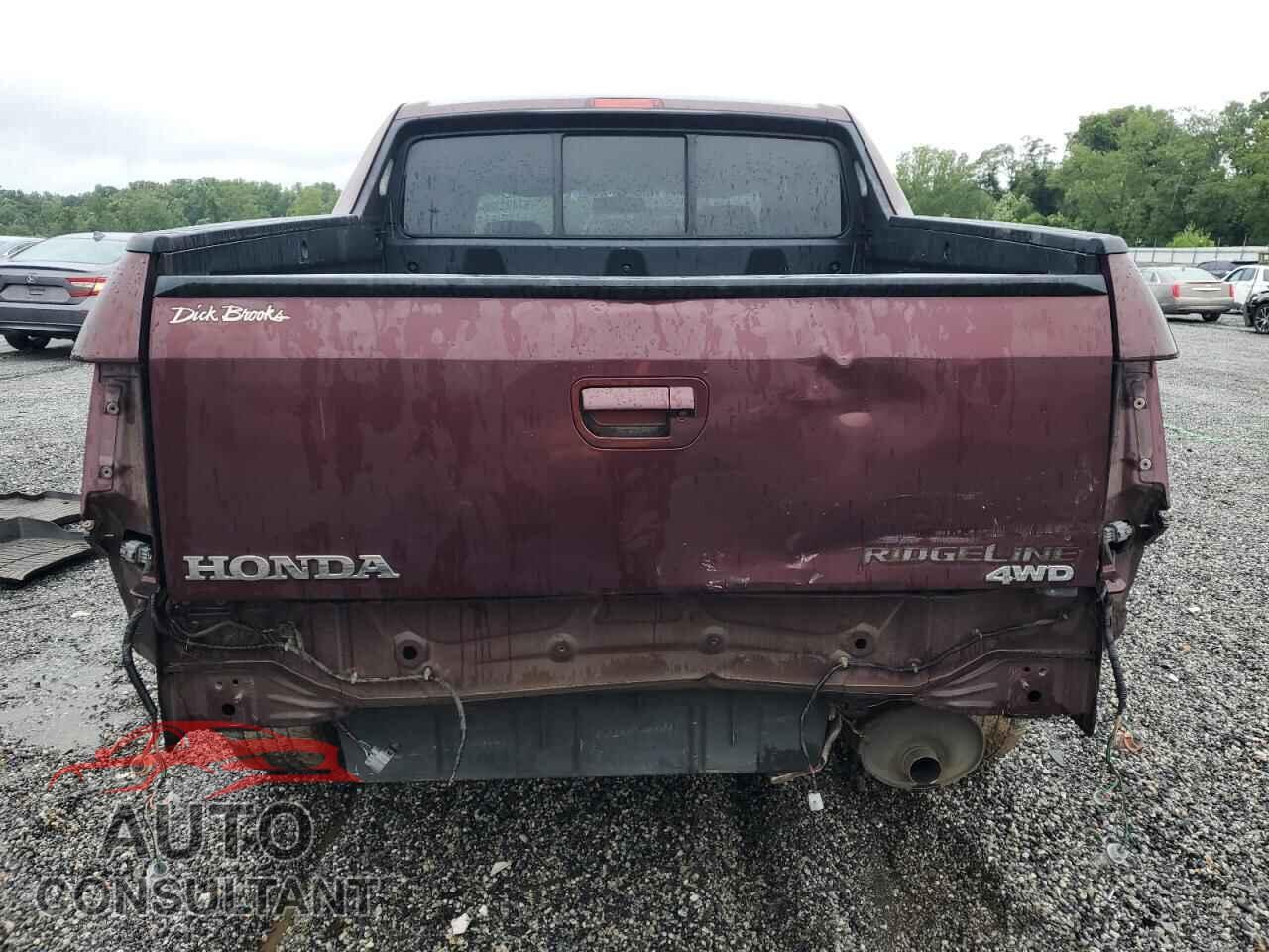 HONDA RIDGELINE 2009 - 5FPYK16559B103054