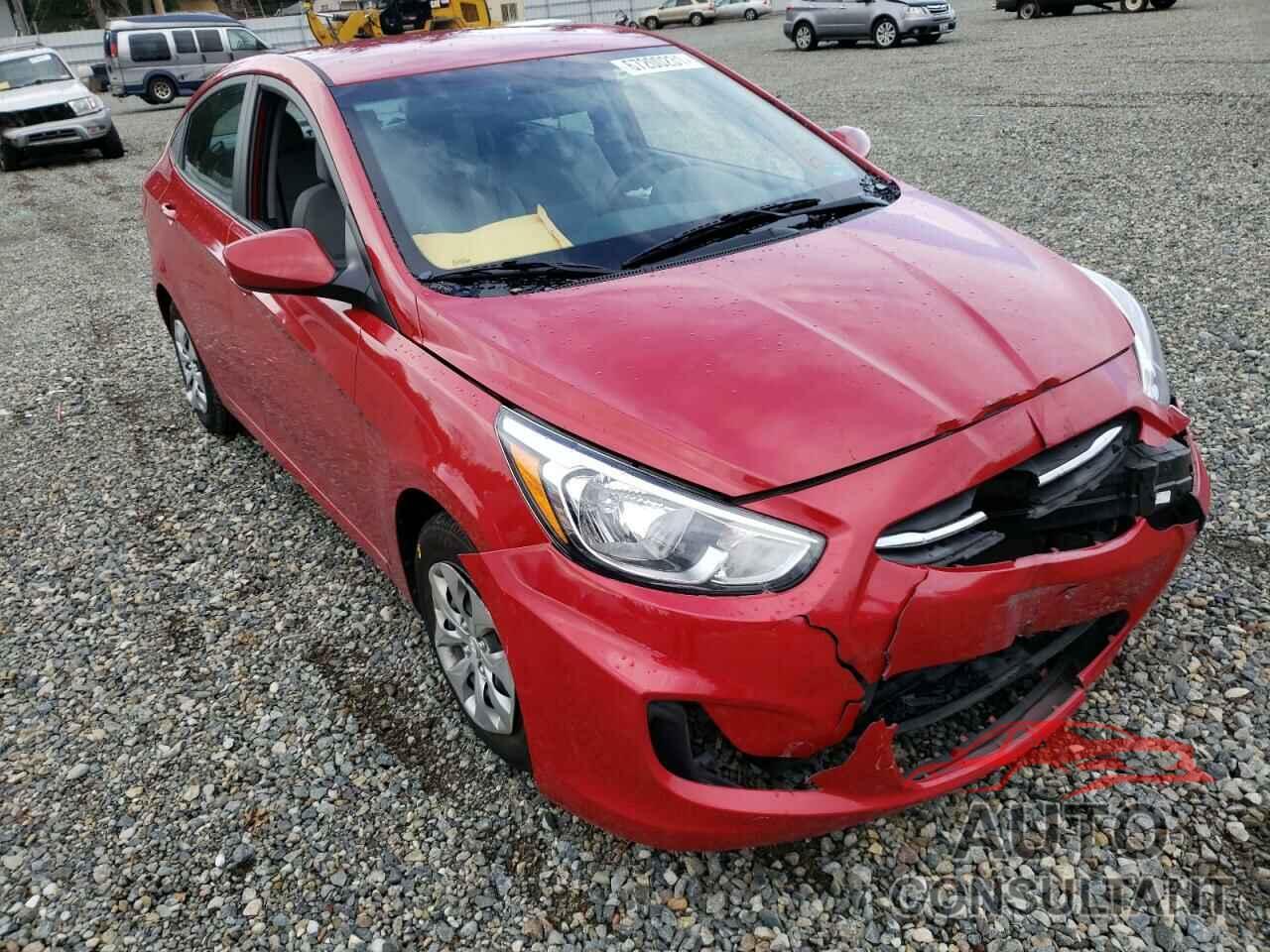 HYUNDAI ACCENT 2017 - KMHCT4AE7HU298228