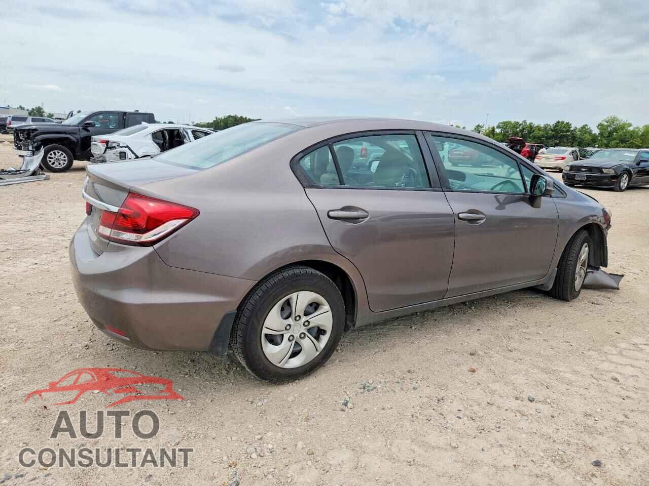 HONDA CIVIC 2013 - 19XFB2F57DE286865