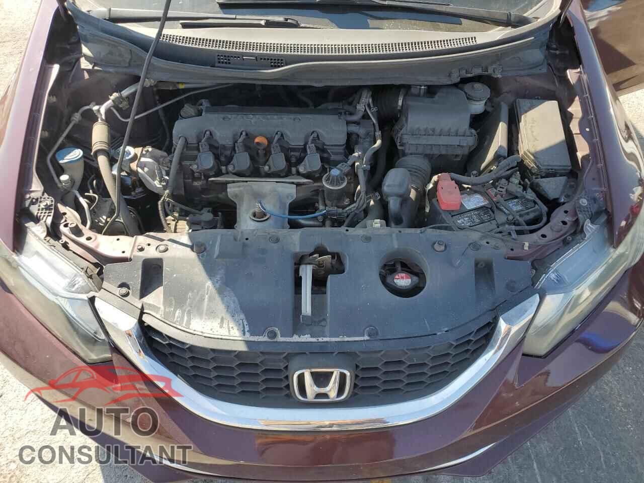 HONDA CIVIC 2013 - 2HGFB2F59DH511034