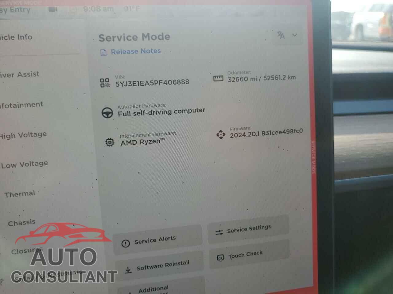 TESLA MODEL 3 2023 - 5YJ3E1EA5PF406888