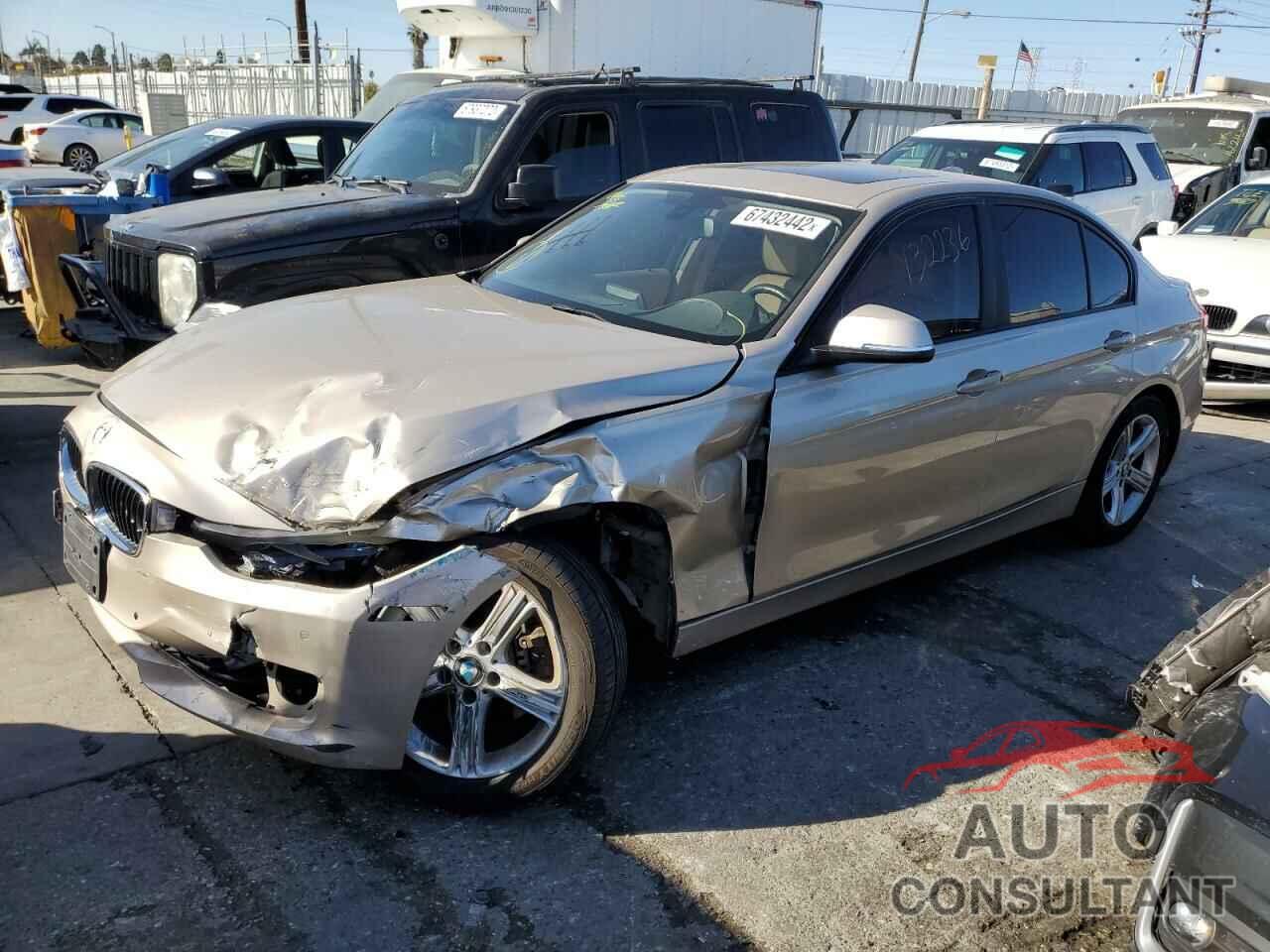 BMW 3 SERIES 2015 - WBA3B1C5XFK138661