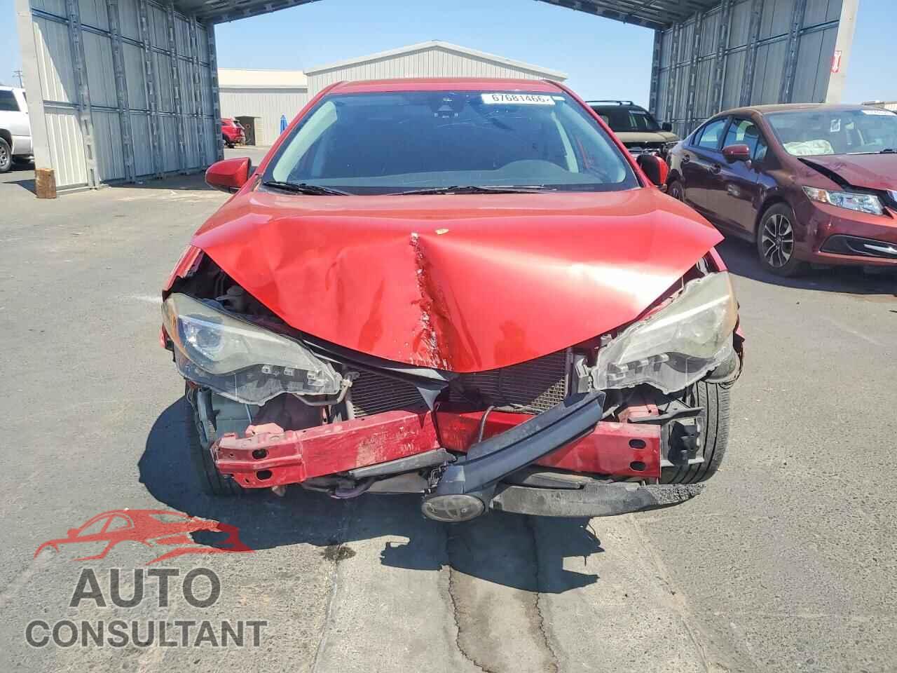 TOYOTA COROLLA 2017 - 5YFBURHE1HP671437