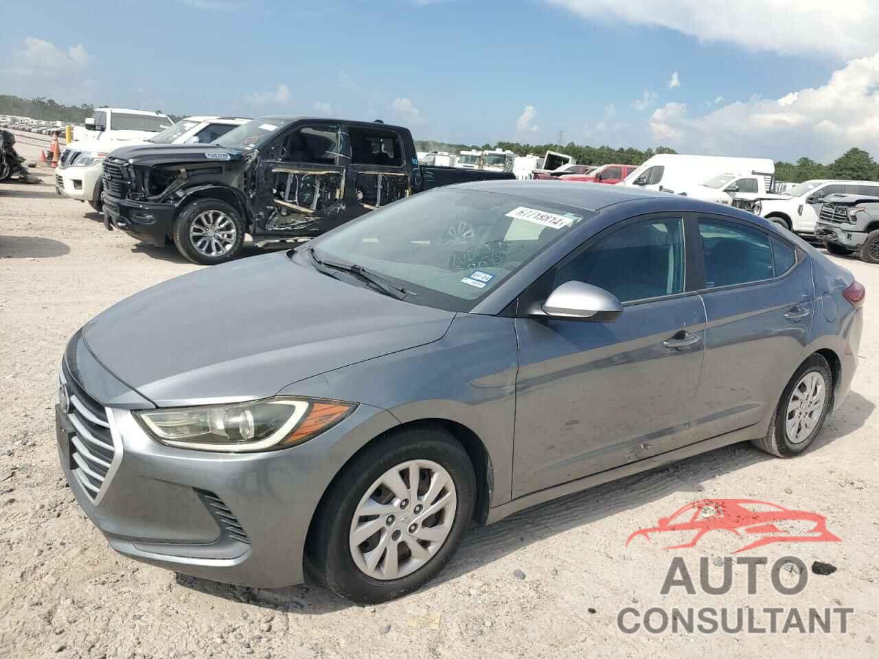 HYUNDAI ELANTRA 2017 - KMHD74LF9HU397079