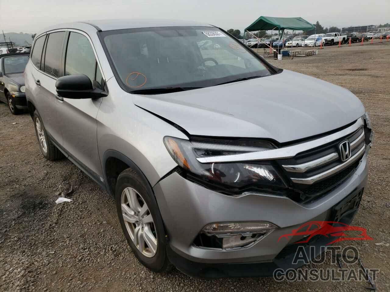 HONDA PILOT 2016 - 5FNYF6H12GB093343