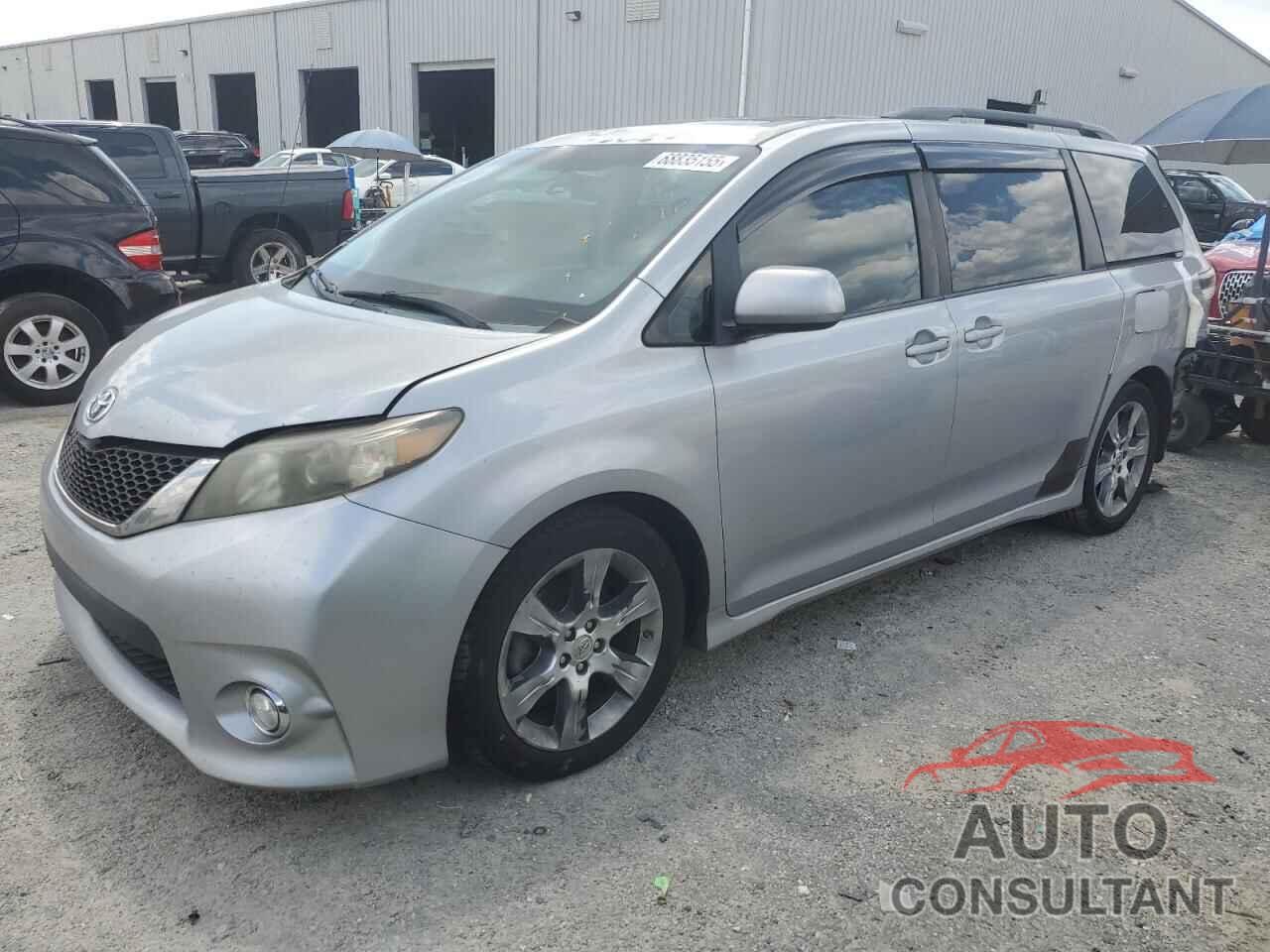 TOYOTA SIENNA 2012 - 5TDXK3DC5CS259339
