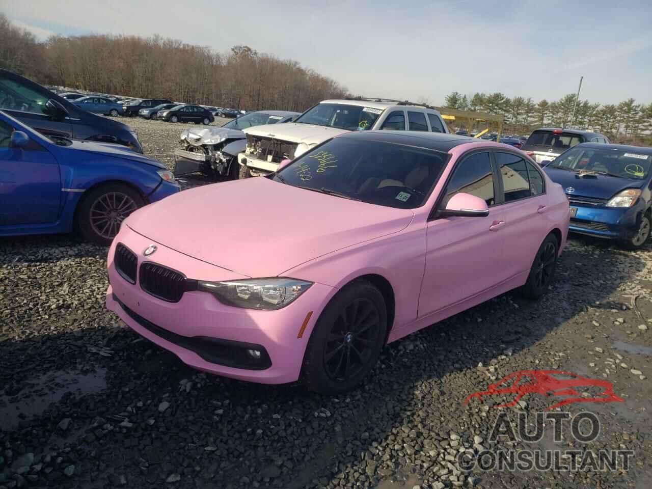 BMW 3 SERIES 2017 - WBA8E5G30HNU44587