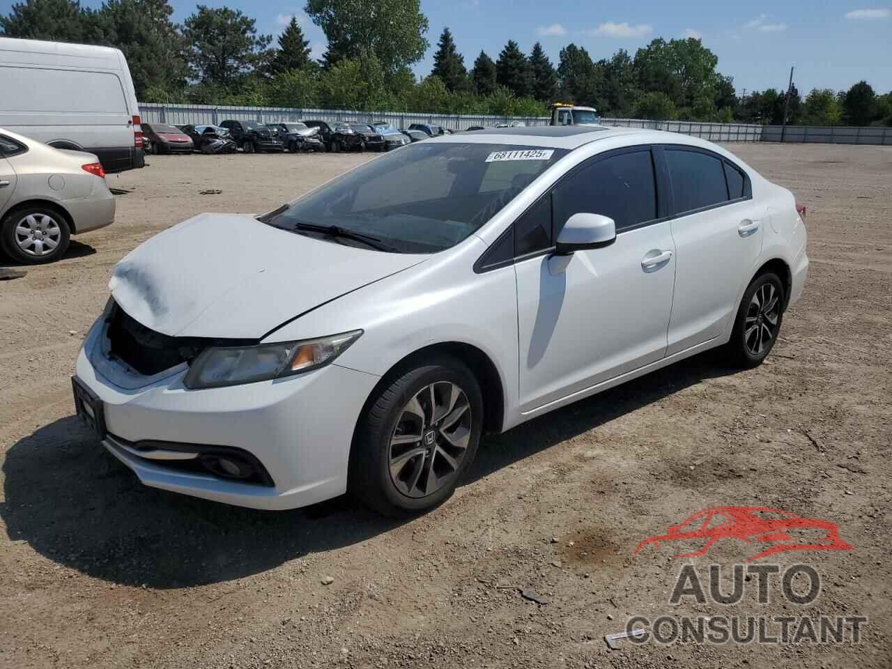 HONDA CIVIC 2013 - 19XFB2F91DE087071