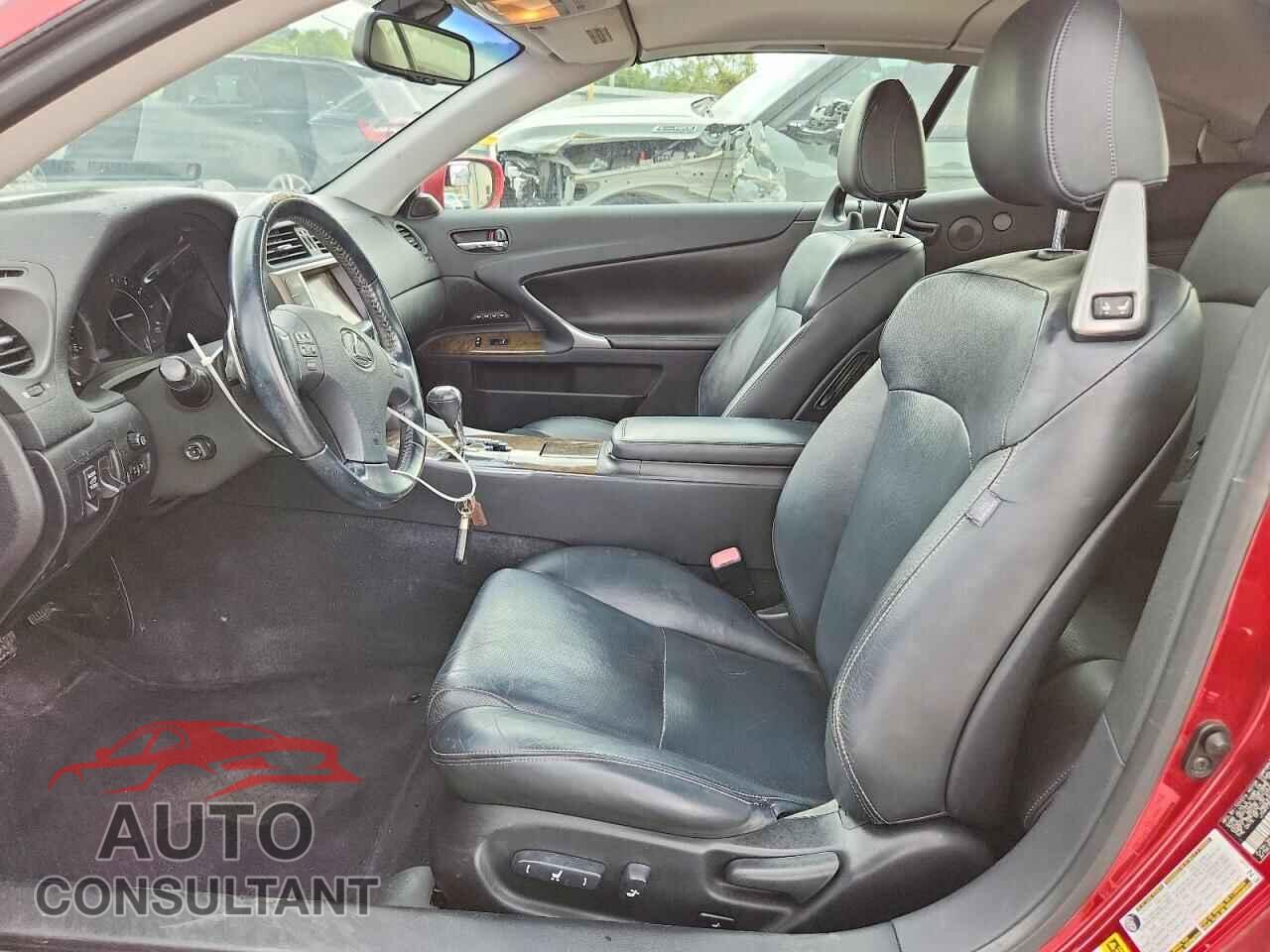 LEXUS IS 2010 - JTHFF2C26A2504249
