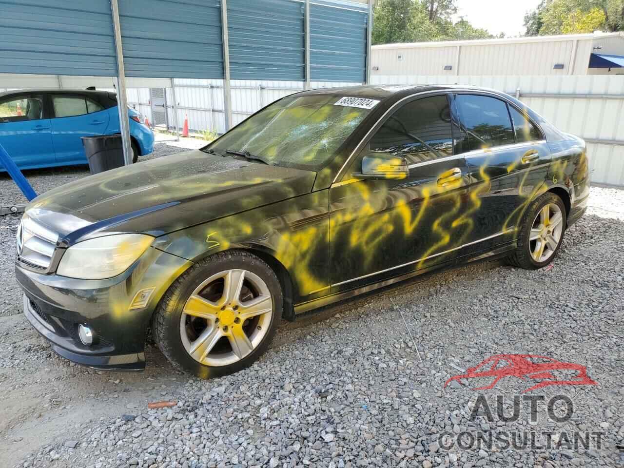 MERCEDES-BENZ C-CLASS 2010 - WDDGF5EB5AR099633