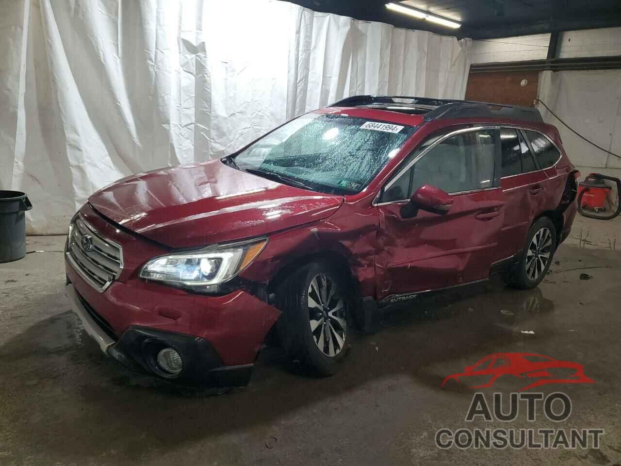 SUBARU OUTBACK 2017 - 4S4BSANC8H3327862