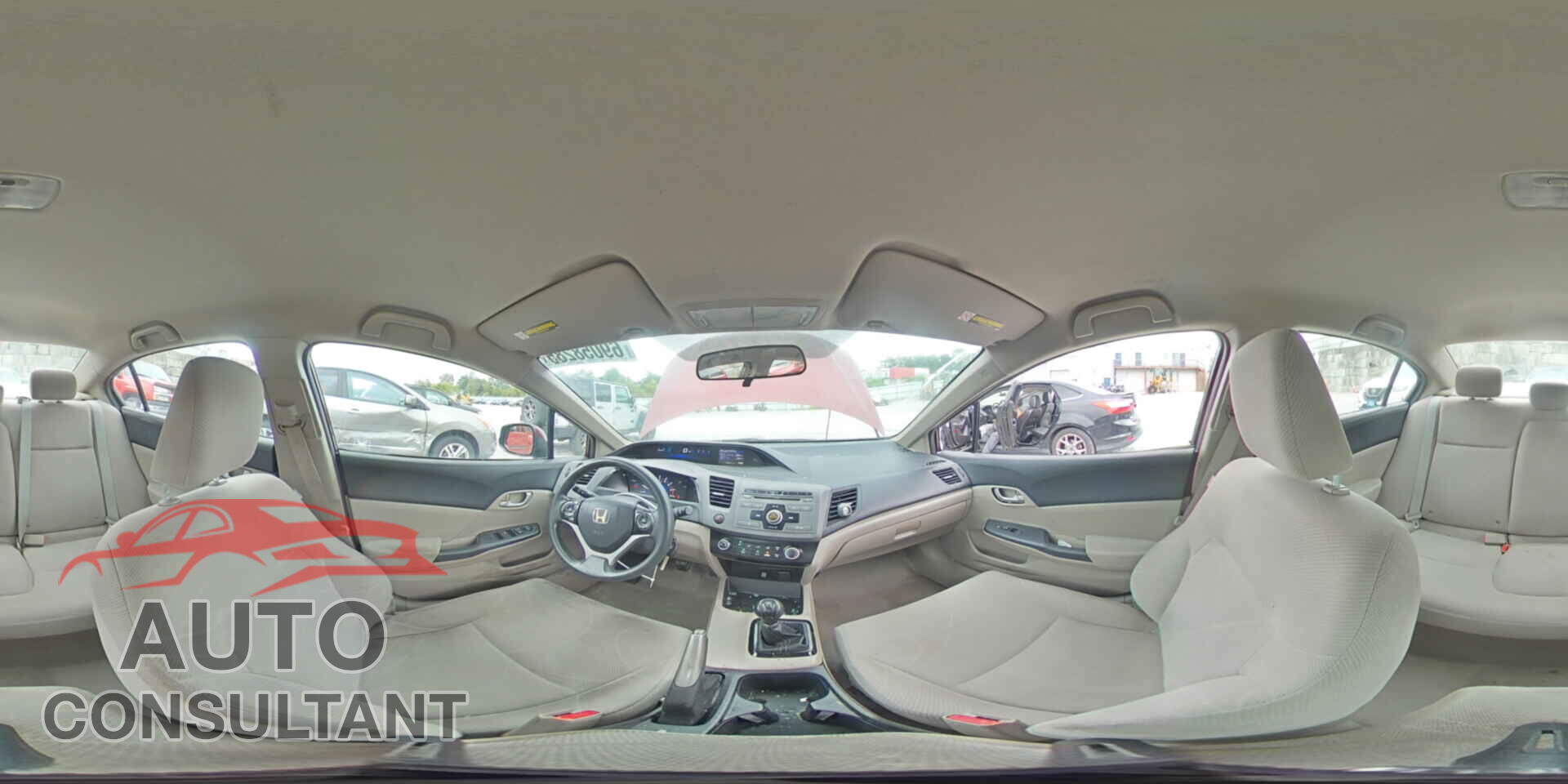 HONDA CIVIC 2012 - 19XFB2E55CE035360