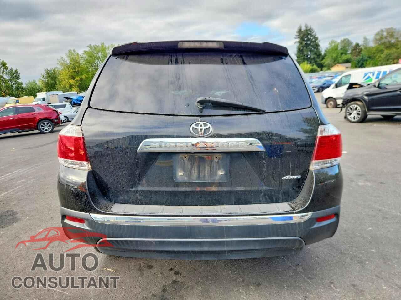 TOYOTA HIGHLANDER 2012 - 5TDDK3EH3CS106956