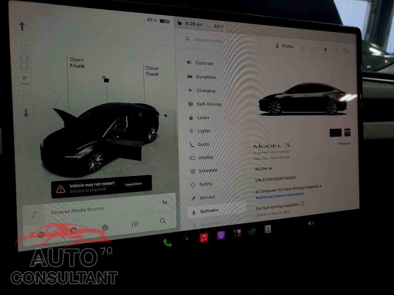 TESLA MODEL 3 2024 - 5YJ3E1EB2RF740307