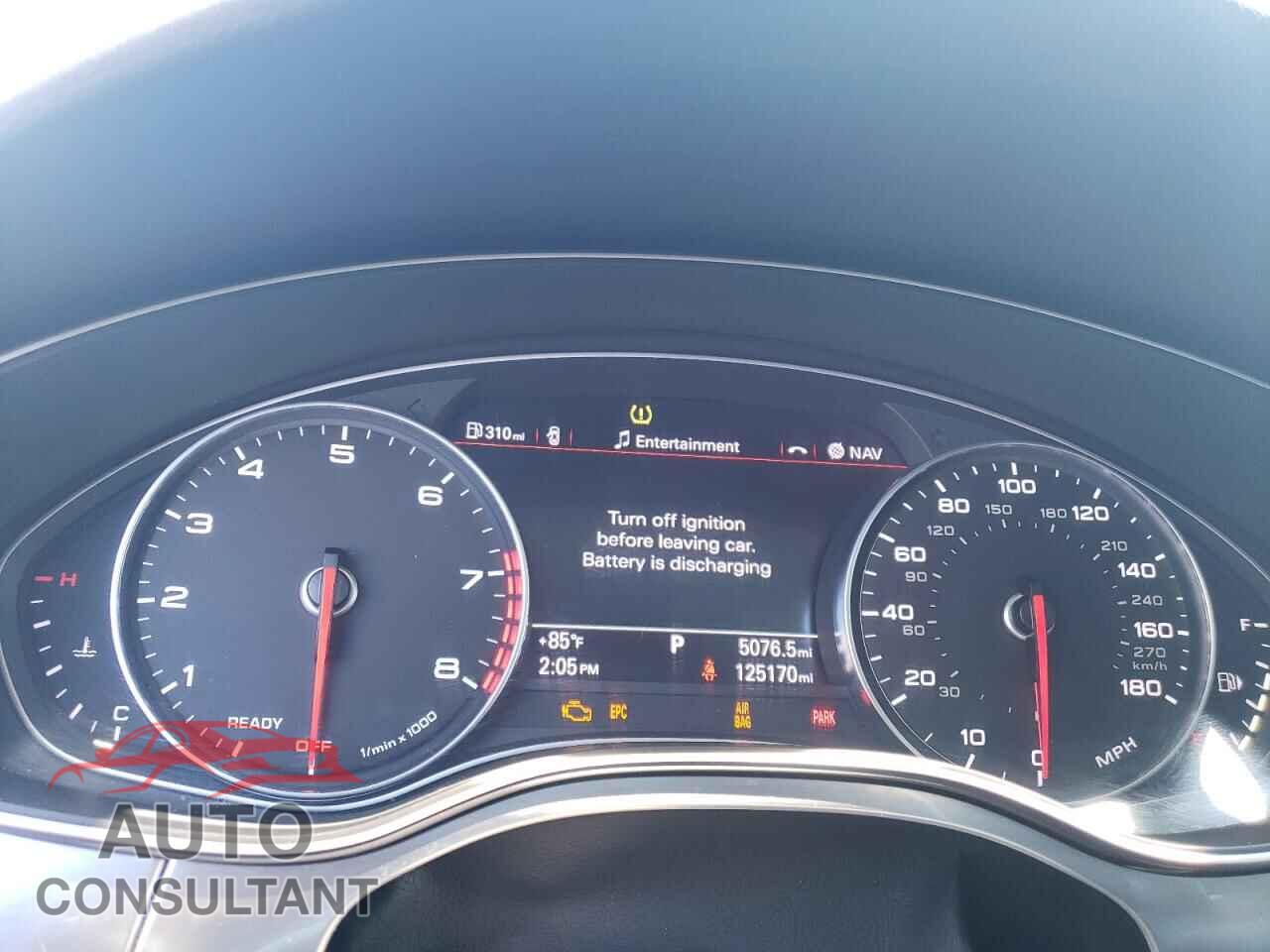 AUDI A6 2016 - WAUGFAFC5GN013048