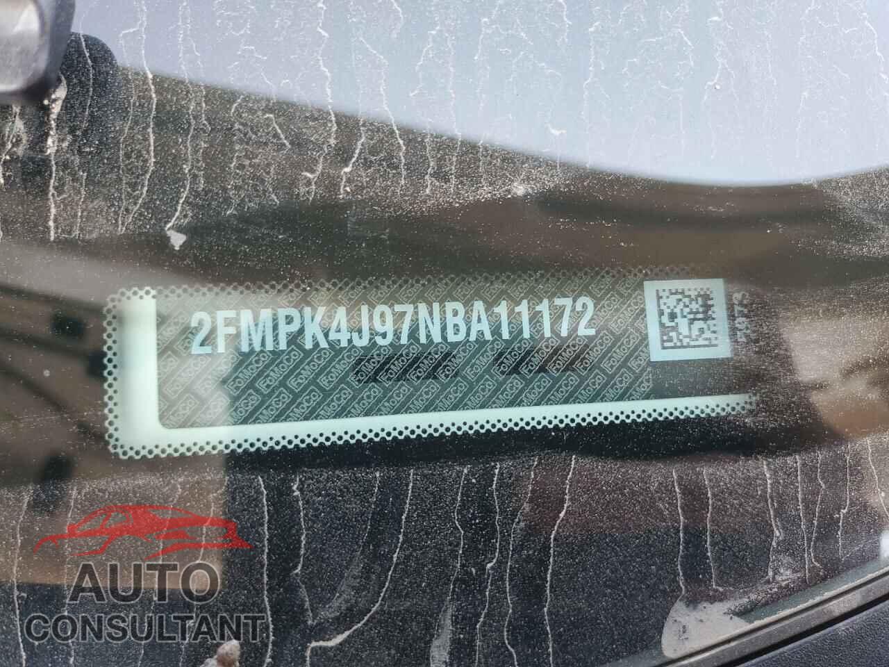 FORD EDGE 2022 - 2FMPK4J97NBA11172