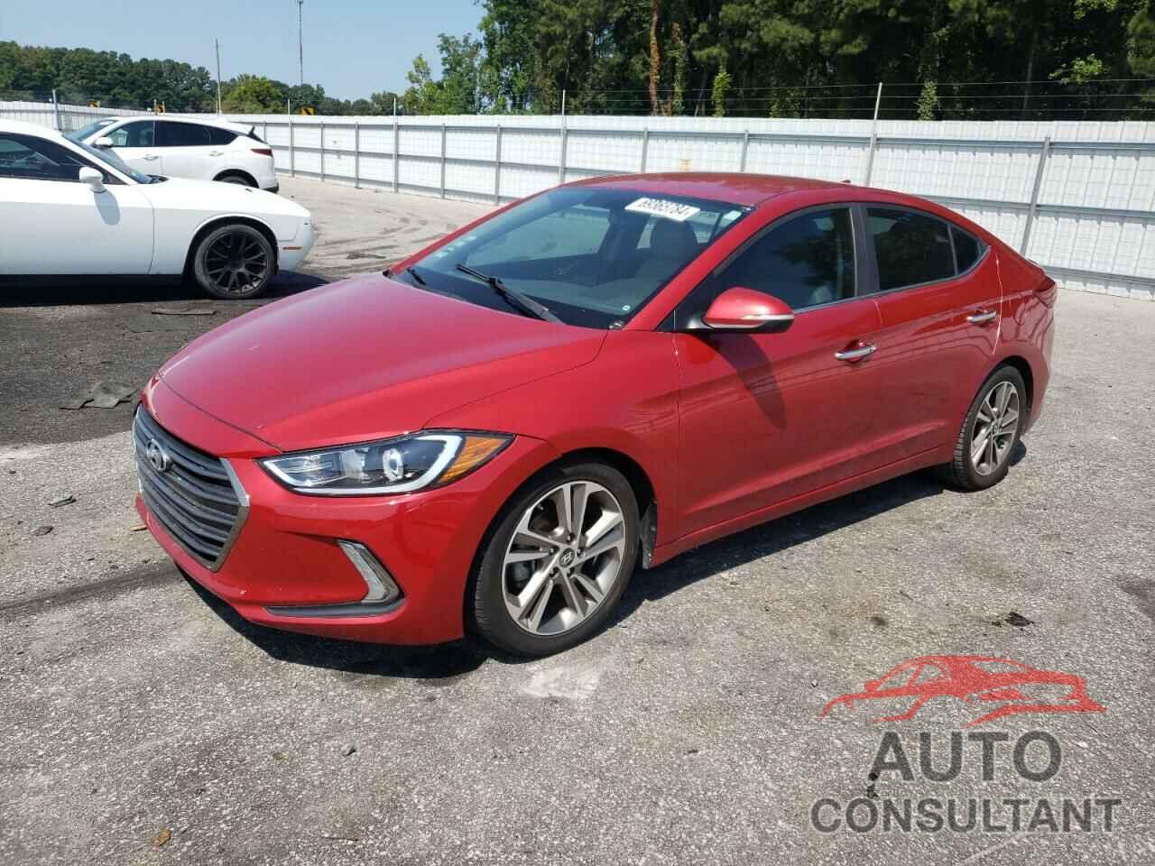 HYUNDAI ELANTRA 2017 - 5NPD84LF9HH154383