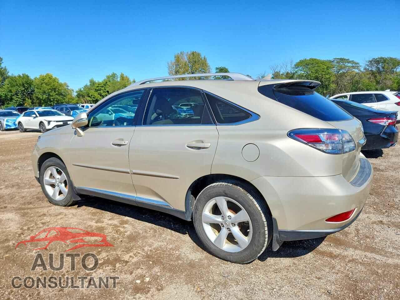 LEXUS RX350 2011 - 2T2BK1BA4BC103540