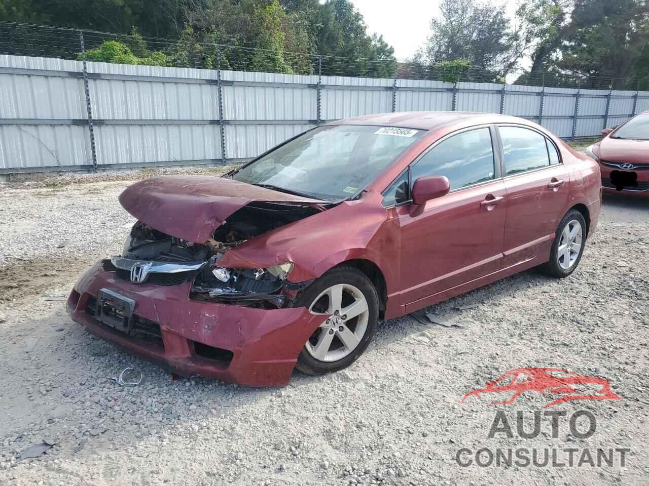 HONDA CIVIC 2010 - 2HGFA1F66AH562217