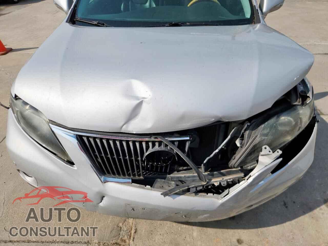 LEXUS RX350 2012 - 2T2BK1BA9CC126989