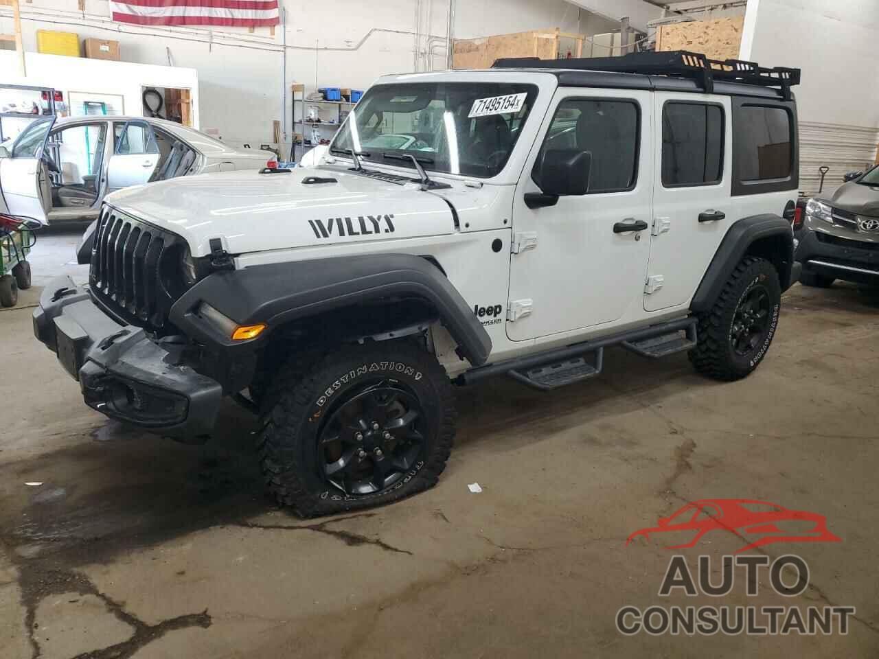 JEEP WRANGLER 2022 - 1C4HJXDM0NW244953