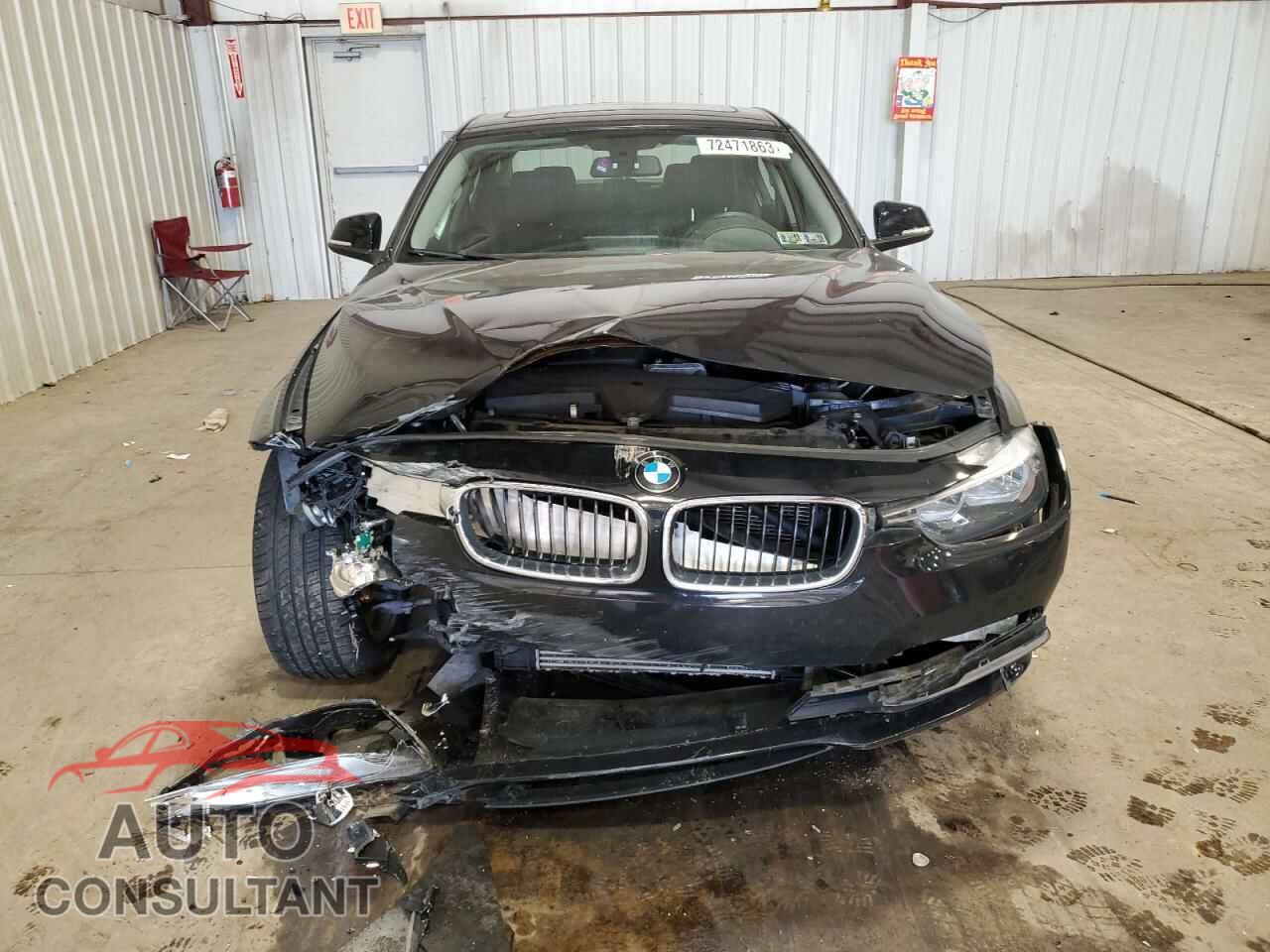 BMW 3 SERIES 2016 - WBA8E5G52GNU21229