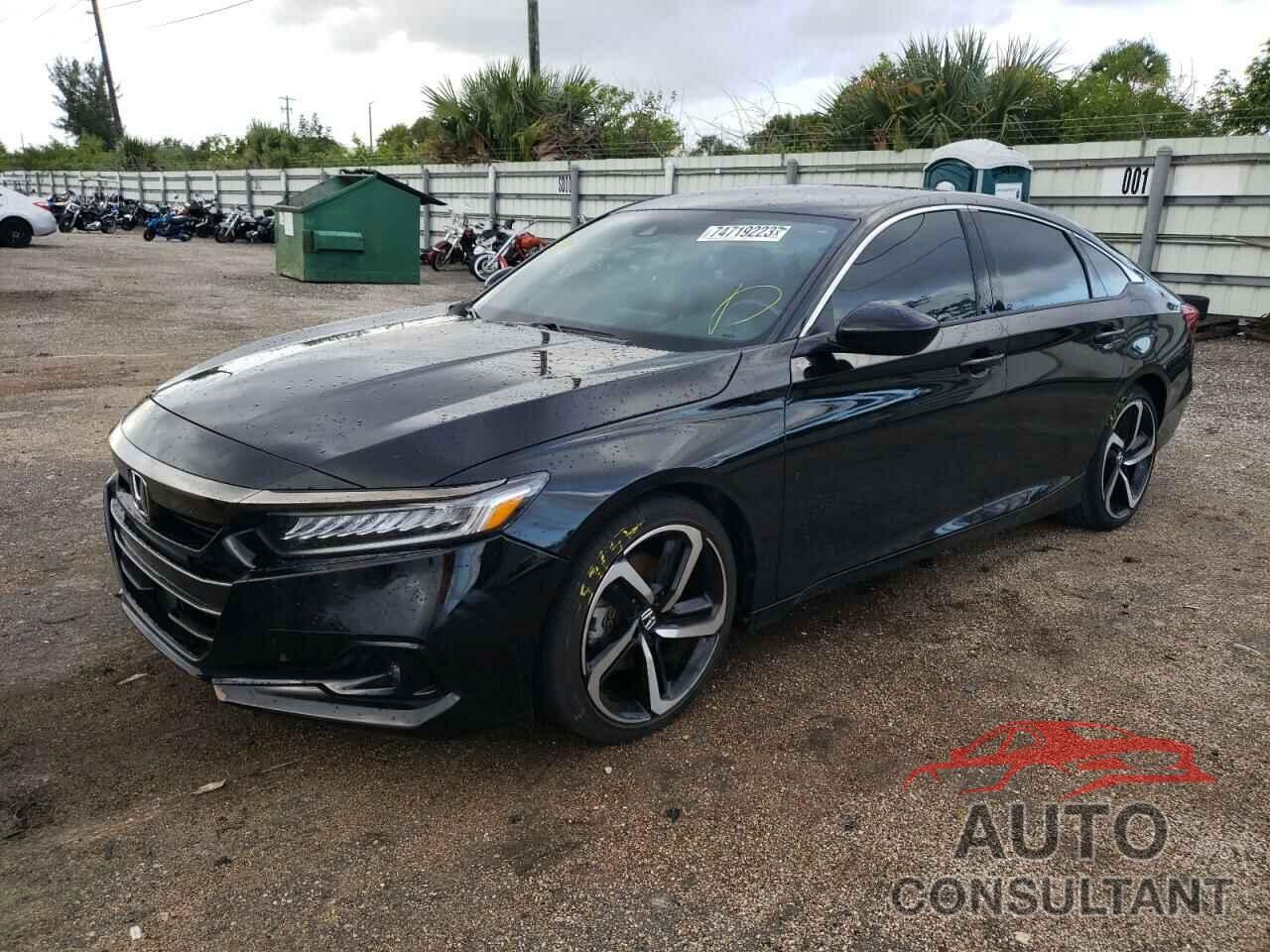 HONDA ACCORD 2021 - 1HGCV1F30MA073909