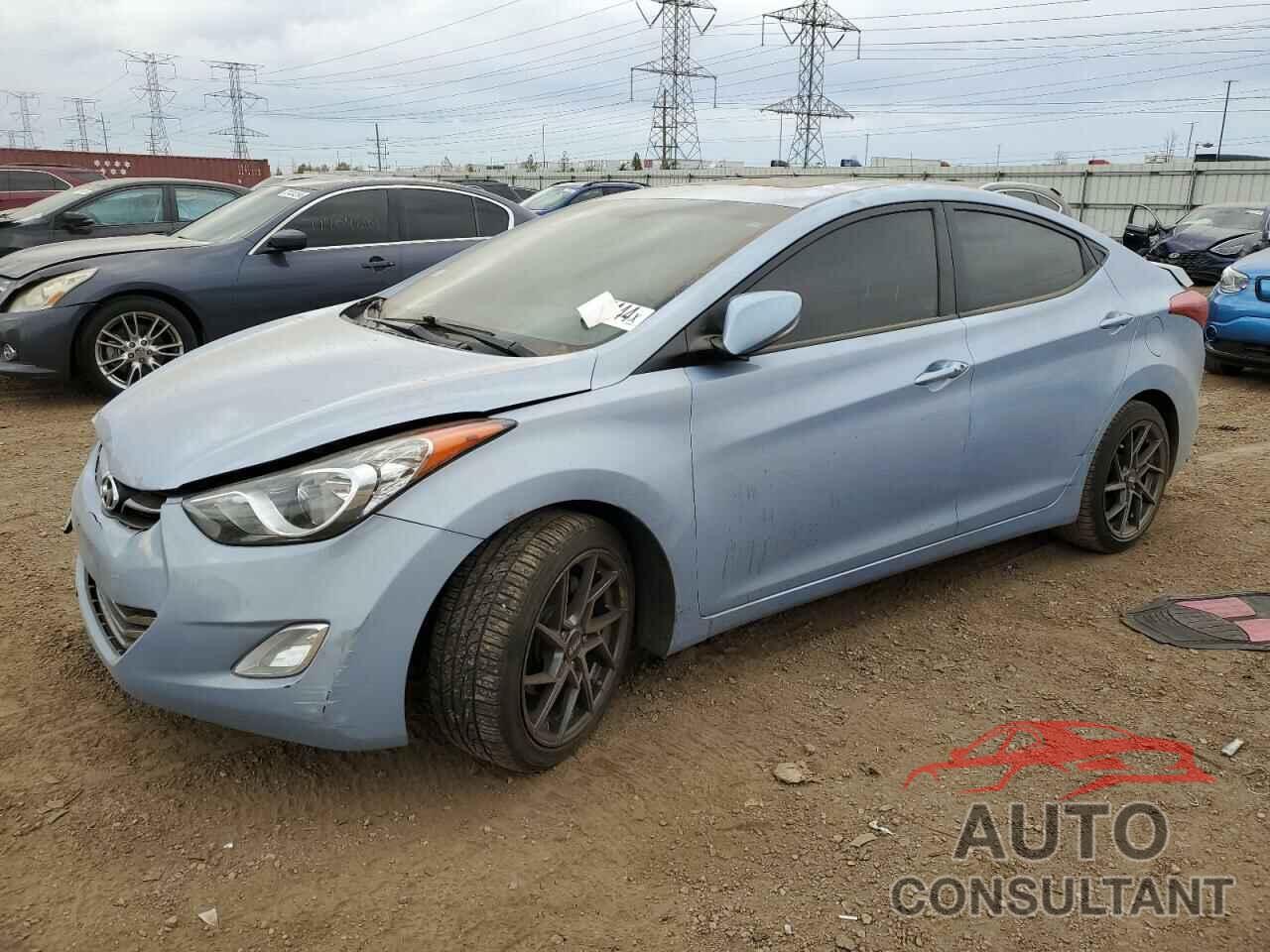 HYUNDAI ELANTRA 2011 - KMHDH4AE3BU092921