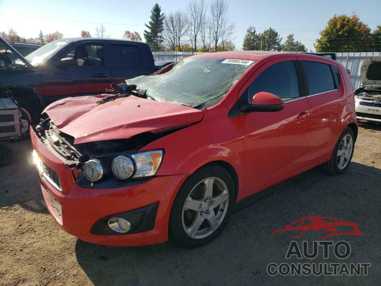 CHEVROLET SONIC 2016 - 1G1JC6SBXG4155762