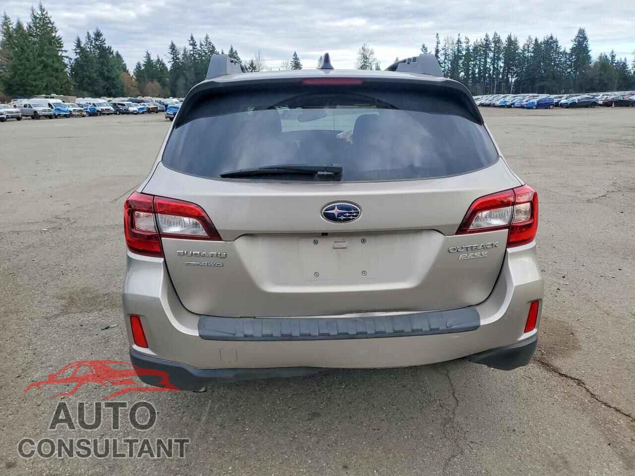 SUBARU OUTBACK 2016 - 4S4BSANC0G3324176