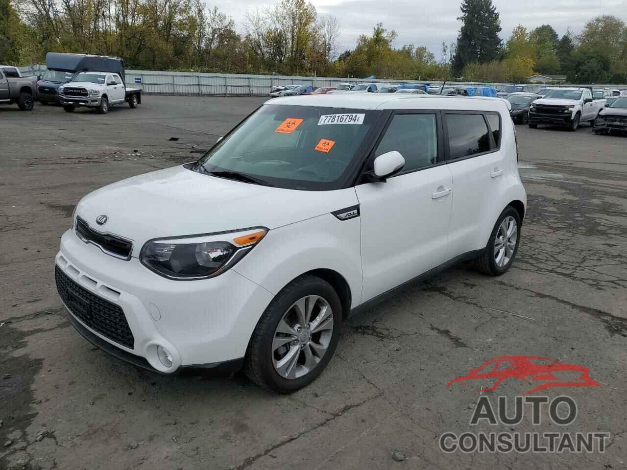 KIA SOUL 2016 - KNDJX3A57G7386722