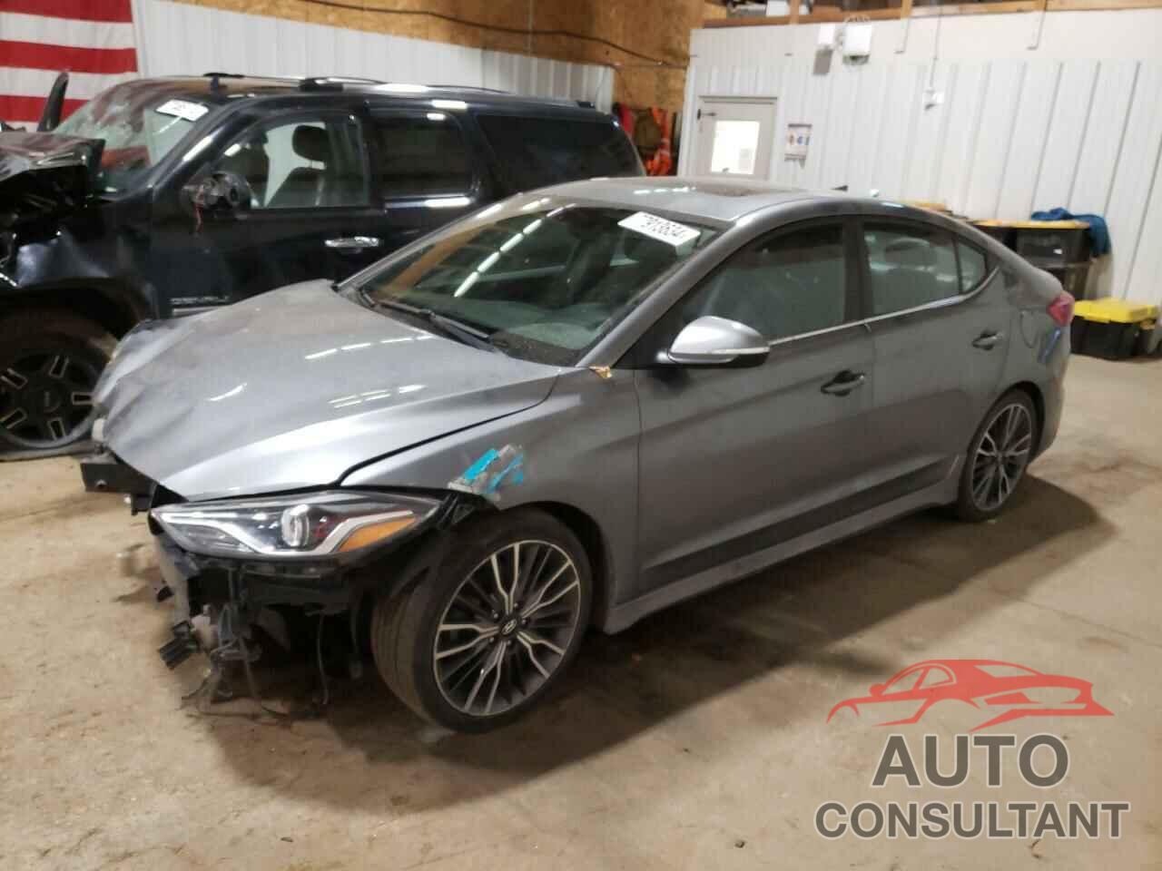HYUNDAI ELANTRA 2018 - KMHD04LB1JU718460