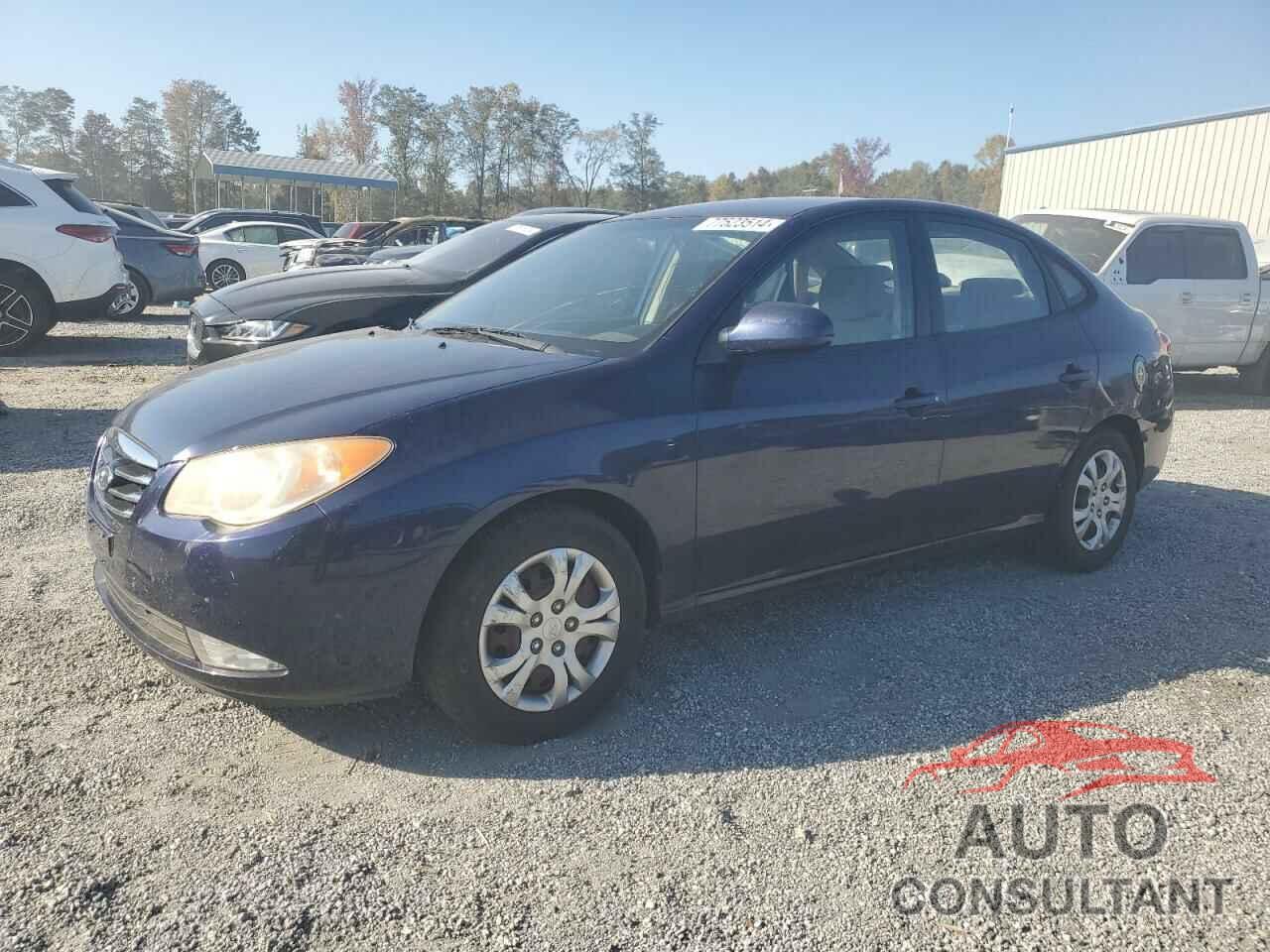 HYUNDAI ELANTRA 2010 - KMHDU4AD1AU183283