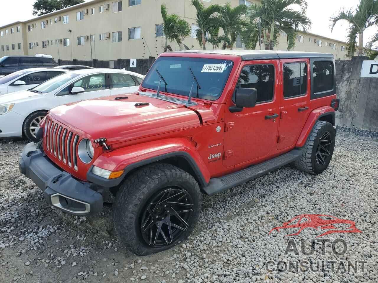 JEEP WRANGLER 2019 - 1C4HJXEG4KW517705