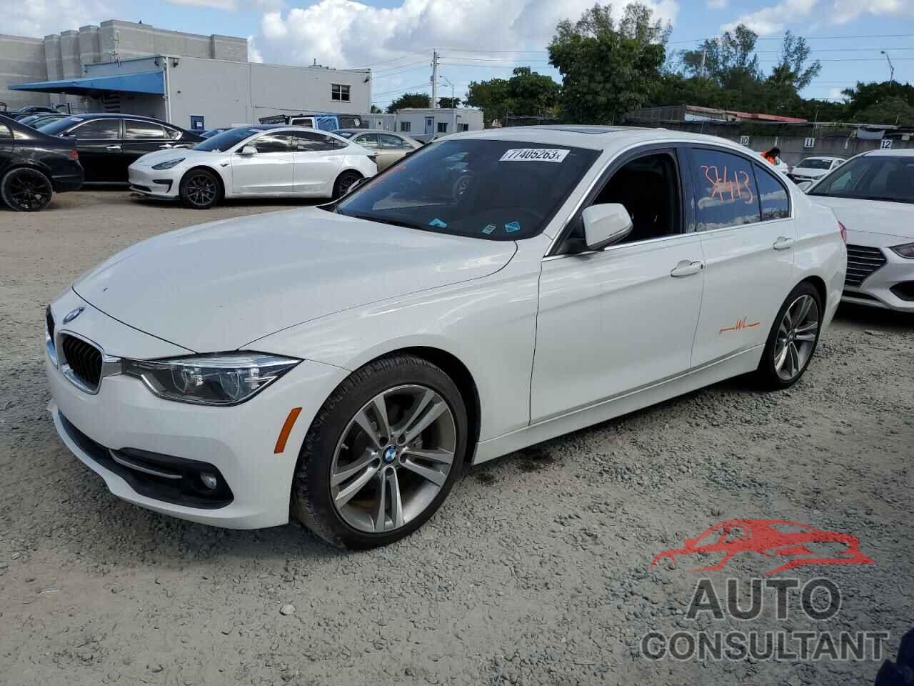BMW 3 SERIES 2018 - WBA8B9C5XJK677391
