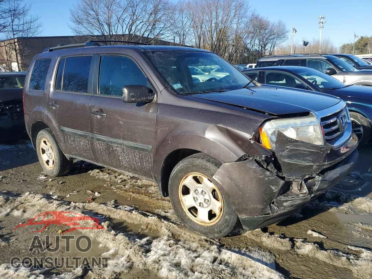 HONDA PILOT 2013 - 5FNYF4H27DB077924