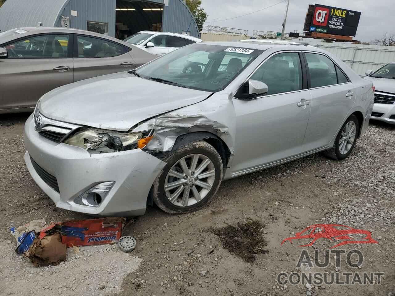 TOYOTA CAMRY 2012 - 4T4BF1FK2CR242728