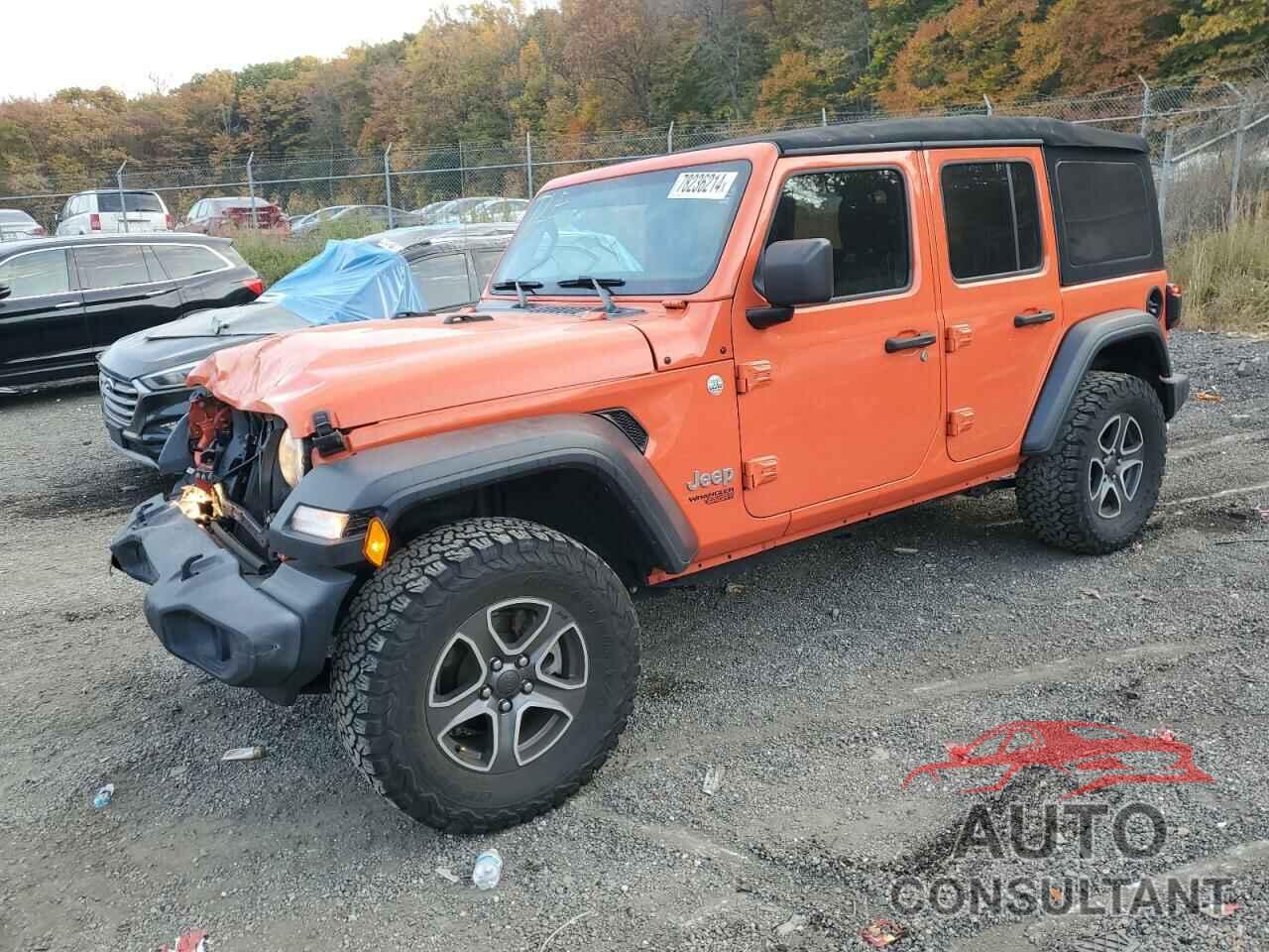 JEEP WRANGLER 2020 - 1C4HJXDG5LW221952