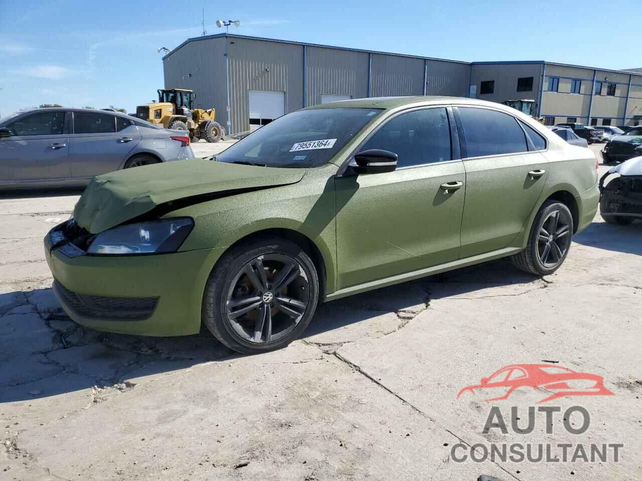 VOLKSWAGEN PASSAT 2014 - 1VWBN7A32EC082134