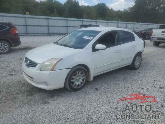 NISSAN SENTRA 2012 - 3N1AB6AP2CL675291