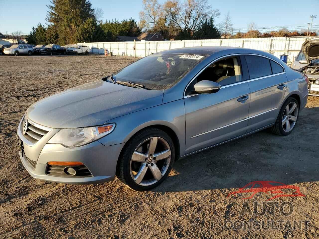 VOLKSWAGEN CC 2012 - WVWHN7AN1CE517709