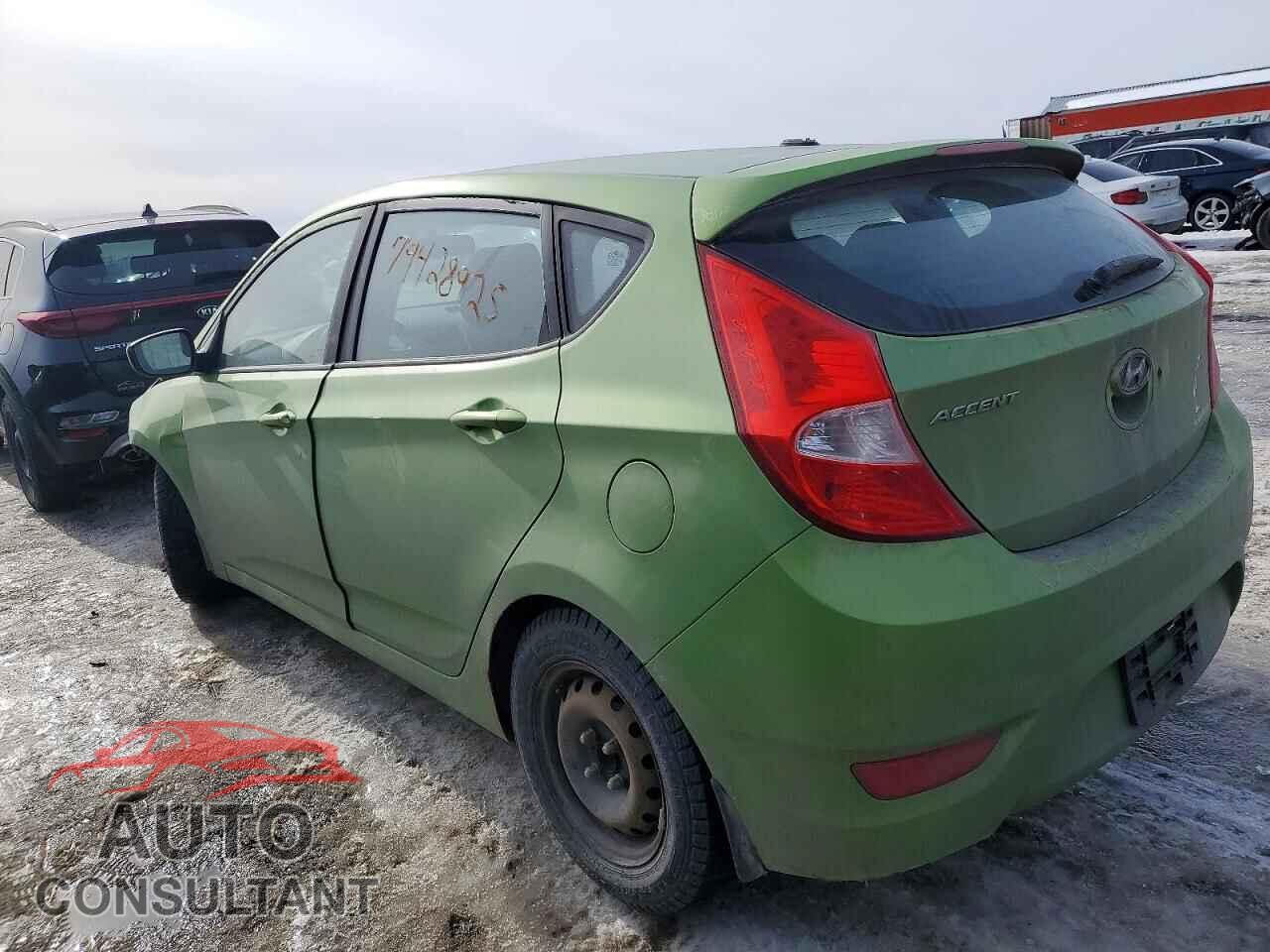 HYUNDAI ACCENT 2013 - KMHCT5AE5DU110760