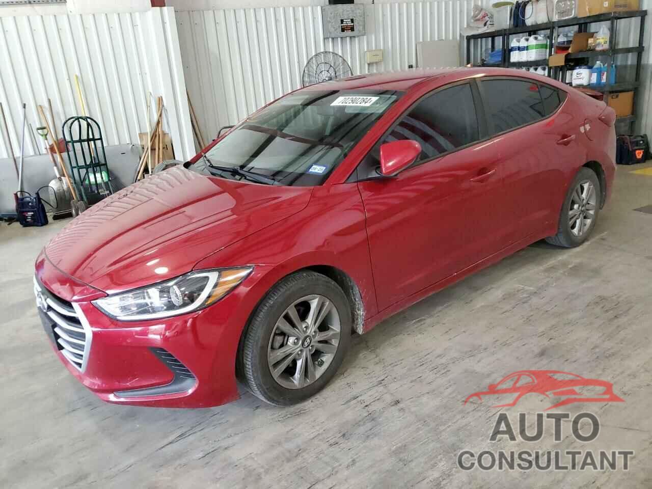 HYUNDAI ELANTRA 2017 - KMHD84LF9HU210954